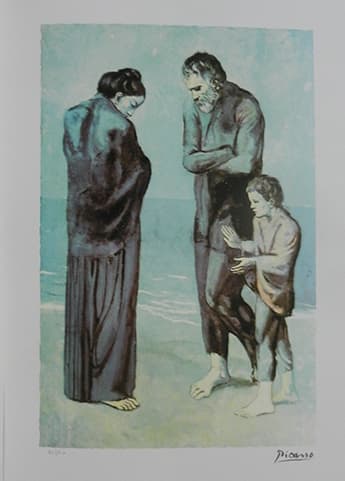 טרגדיה מאת פיקסו - ליטוגרפיות | גלריה רעות