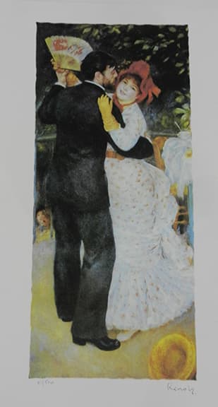 ריקוד מאת פייר-אוגוסט רנואר - ליטוגרפיות | גלריה רעות