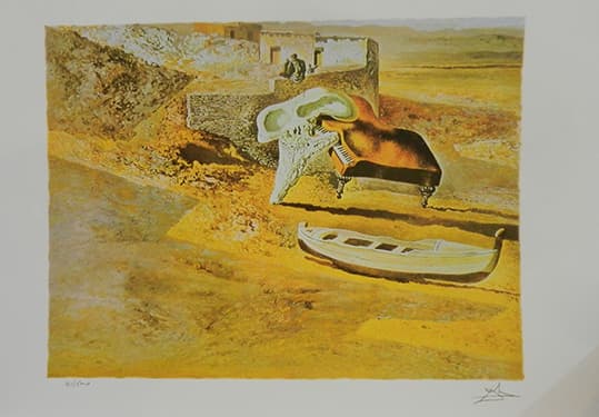 הפסנתר מאת סלבדור דאלי - ליטוגרפיות | גלריה רעות