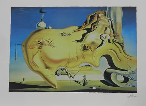 פיתויו של אנטוניוס הקדוש מאת סלבדור דאלי - ליטוגרפיות | גלריה רעות