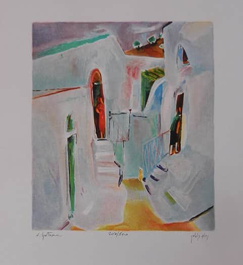 סמטה מאת נחום גוטמן - ליטוגרפיות | גלריה רעות