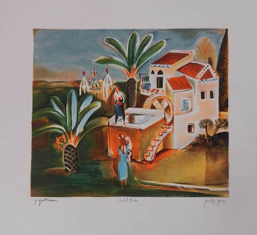 המטע מאת נחום גוטמן - ליטוגרפיות | גלריה רעות