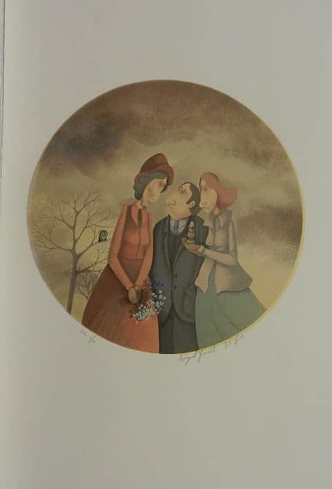 התיעצות מאת אביגייל יורש - ליטוגרפיות | גלריה רעות