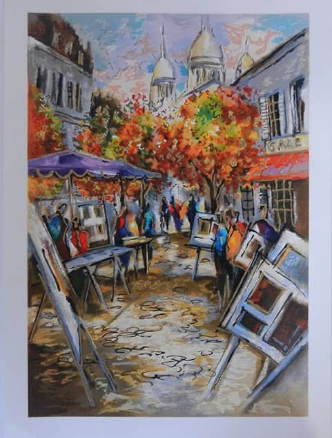 תערוכה ברחוב מאת מיכאל רוזנווין - ליטוגרפיות | גלריה רעות