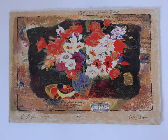 פירות ווזה מאת אלכס וטינה ויסוצקי - ליטוגרפיות | גלריה רעות