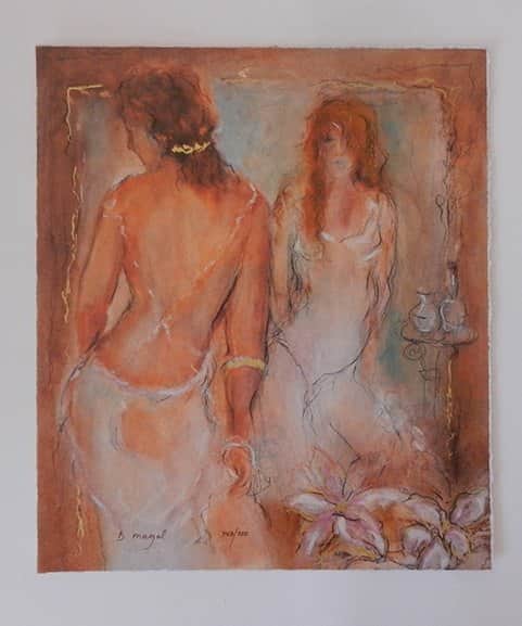 דמויות מאת בתיה מגל - ליטוגרפיות | גלריה רעות