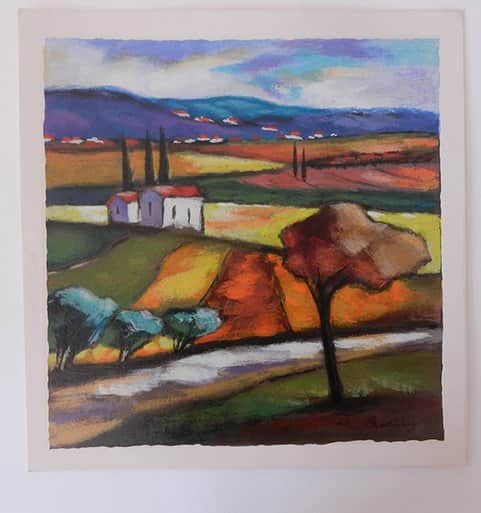 שדות מאת סלבה ברודינסקי - ליטוגרפיות | גלריה רעות