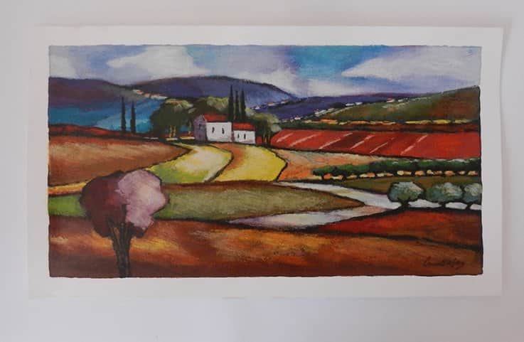 שביל החלום מאת סלבה ברודינסקי - ליטוגרפיות | גלריה רעות