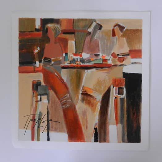 שיחה מאת יורי טרמבלר - ליטוגרפיות | גלריה רעות