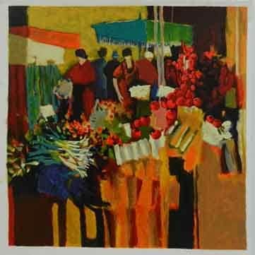 פרי השוק מאת קלוד פושה - ליטוגרפיות | גלריה רעות