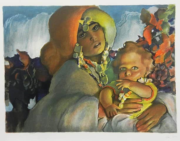 משה מאת אבל פאן - ליטוגרפיות | גלריה רעות