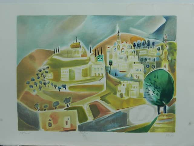 הגליל מאת נחום גוטמן - ליטוגרפיות | גלריה רעות