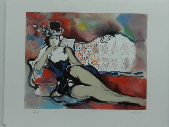 בכורסא מאת יהודה ורדי - ליטוגרפיות | גלריה רעות