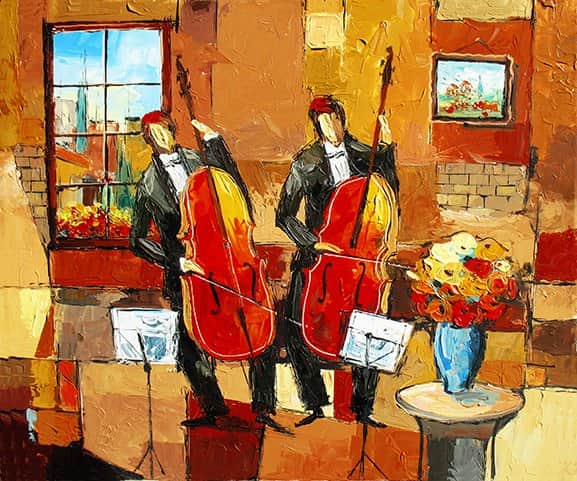 פרחים ושירה מאת יעקב חייט - הדפסים חתומים | גלריה רעות