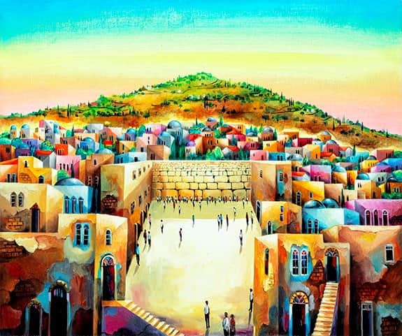 ירושליים של מעלה מאת יעקב חייט - הדפסים חתומים | גלריה רעות