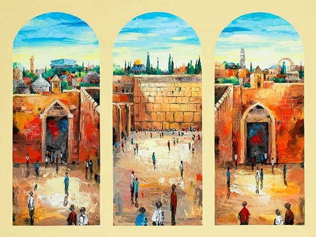 מקומות בירושליים מאת יעקב חייט - הדפסים חתומים | גלריה רעות