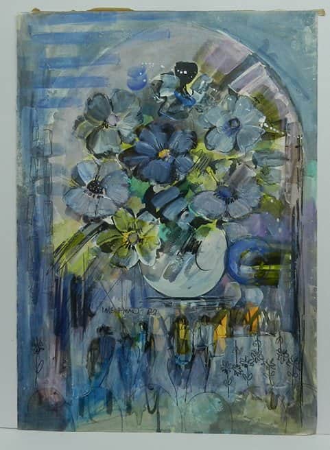 דמויות ופרחים מאת אירית קלכמן - ליטוגרפיות | גלריה רעות