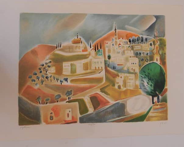 הגליל מאת נחום גוטמן - ליטוגרפיות | גלריה רעות