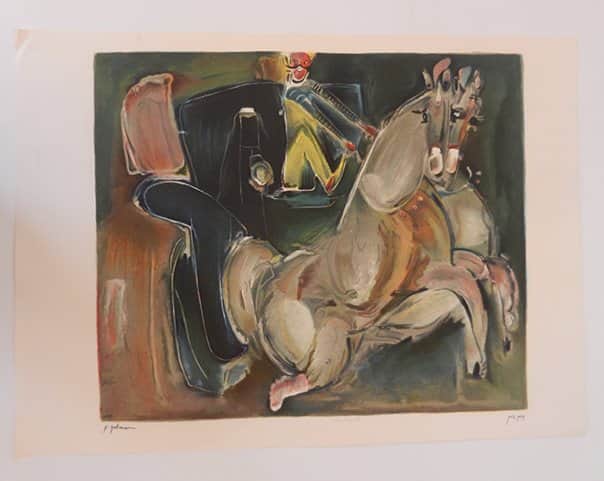 הכרכרה מאת נחום גוטמן - ליטוגרפיות | גלריה רעות