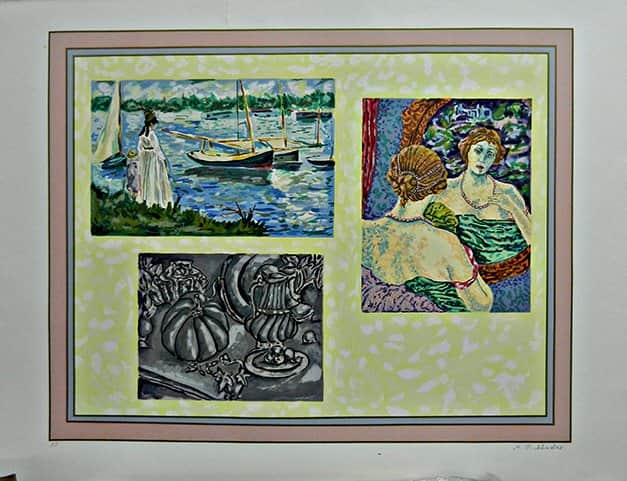 מחווה מאת מאיר פיצחזדה - ליטוגרפיות | גלריה רעות