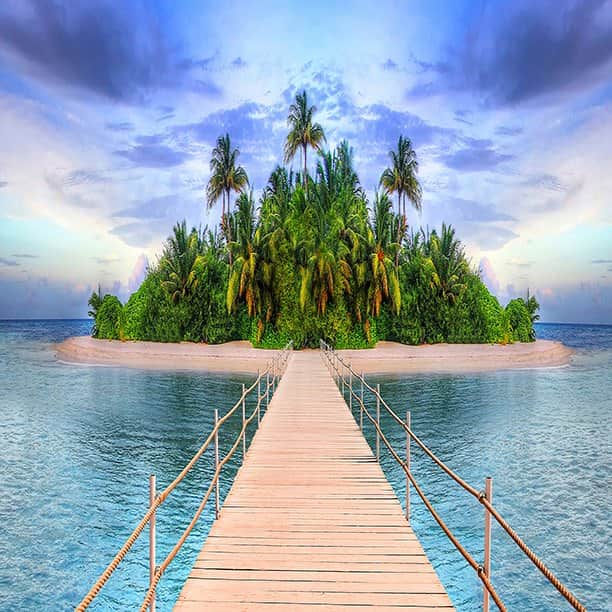 על האי מאת הדפסה על קנבס - הדפסות על קנבס | גלריה רעות