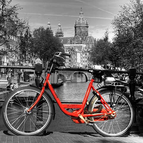 אמשטרדם מאת הדפסה על קנבס - הדפסות על קנבס | גלריה רעות