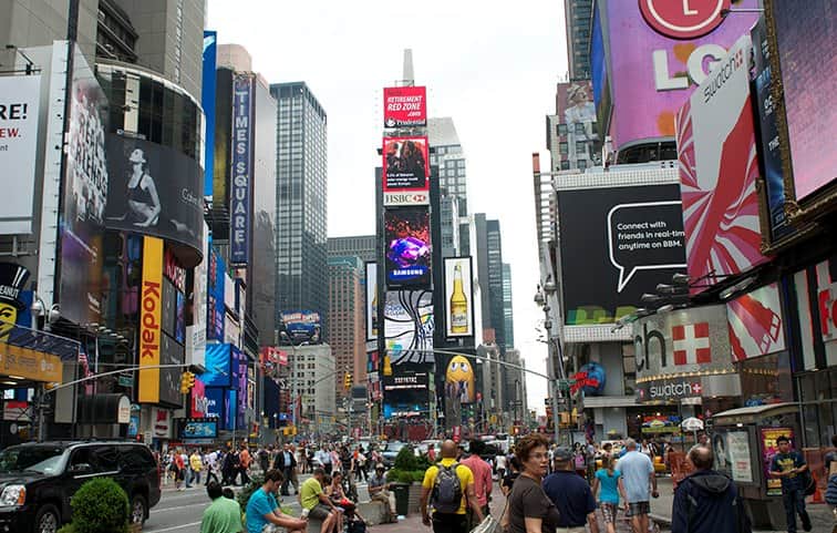 טיימס סקוור2 מאת הדפסה על קנבס - הדפסות על קנבס | גלריה רעות