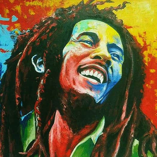 בוב מרלי מאת הדפסה על קנבס - הדפסות על קנבס | גלריה רעות